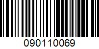 Barcode for 090110069