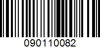 Barcode for 090110082