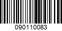 Barcode for 090110083