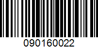 Barcode for 090160022