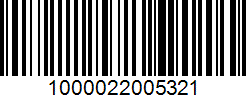 Barcode 1000022005321