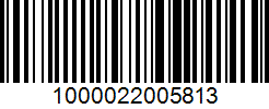 Barcode 1000022005813