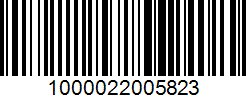 Barcode 1000022005823