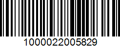 Barcode 1000022005829