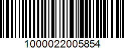 Barcode 1000022005854