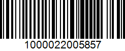 Barcode 1000022005857