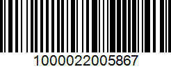Barcode 1000022005867