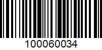 Barcode for 100060034