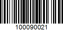 Barcode for 100090021