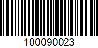 Barcode for 100090023