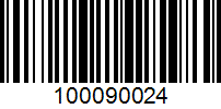 Barcode for 100090024