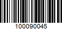 Barcode for 100090045