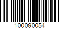 Barcode for 100090054