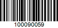 Barcode for 100090059