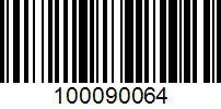 Barcode for 100090064