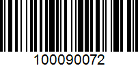 Barcode for 100090072