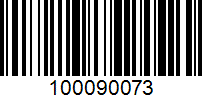 Barcode for 100090073