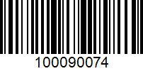 Barcode for 100090074