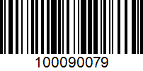 Barcode for 100090079