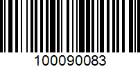 Barcode for 100090083