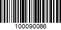 Barcode for 100090086