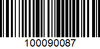 Barcode for 100090087