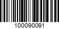 Barcode for 100090091