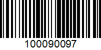 Barcode for 100090097