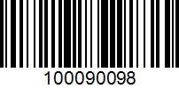 Barcode for 100090098