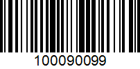 Barcode for 100090099