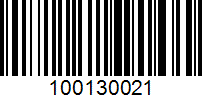 Barcode for 100130021