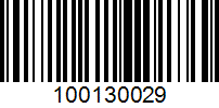 Barcode for 100130029