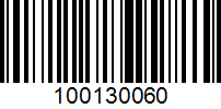 Barcode for 100130060