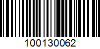 Barcode for 100130062