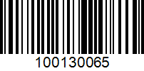 Barcode for 100130065