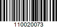 Barcode for 110020073