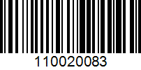 Barcode for 110020083