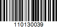 Barcode for 110130039