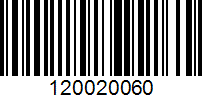 Barcode for 120020060