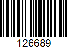 Barcode 126689
