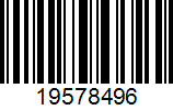 Scannable barcode for Ebony Easy Door Stop CDU