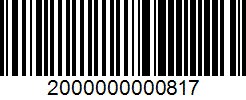 Barcode 2000000000817