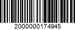 Barcode 2000000174945