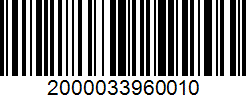 Barcode 2000033960010