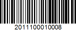Barcode 2011100010008