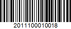 Barcode 2011100010018