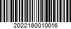 Barcode 2022180010016
