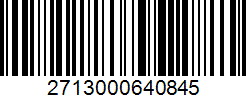 Barcode 2713000640845