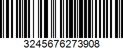 Barcode 3245676273908
