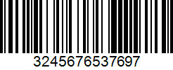 Barcode 3245676537697